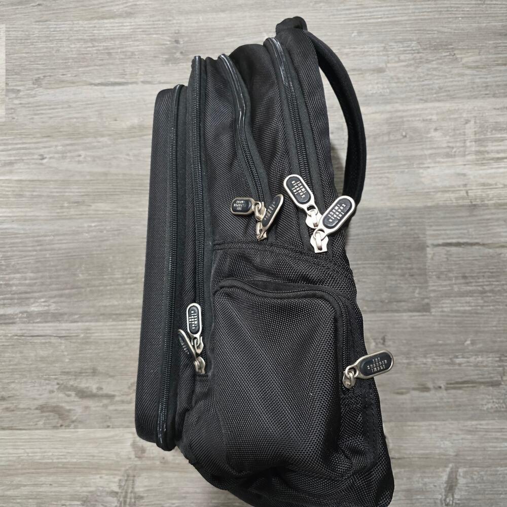 Sharper Image Black Multi Compartment Laptop Back… - image 4